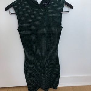 Bebe green dress